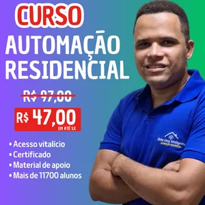 Planilha CURSO BÁSICO DE AUTOMAÇÃO RESIDENCIAL