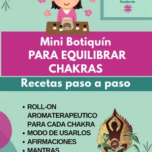 Imagen de portada para Ebook Para equilibrar Chakras // Roll on aromaterapeuticos