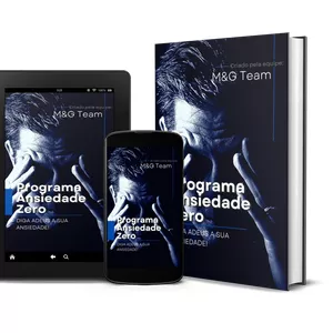 Imagem de capa para o Ebook Programa Ansiedade Zero