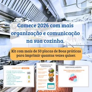 Imagem de capa para o Ebook Placas de orientação de Boas Práticas de manipulação de alimentos