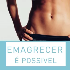 Imagem de capa para o Ebook EMAGRECER É POSSIVEL SIM