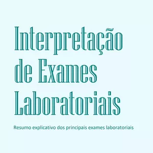 Imagem de capa para o Ebook eBook Resumão de Exames Laboratoriais — Estudo Rápido e Descomplicado