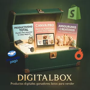 Imagen de portada para Ebook DigitalBox – 15 Ebooks + Bonos Listos para Vender