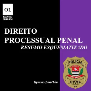 Imagem de capa para o Ebook Direito Processual Penal para Escrivão de Polícia PC/SP
