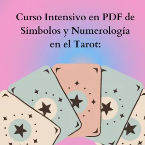 Imagen de portada para Ebook Curso Intensivo en PDF de Símbolos y Numerología en el Tarot