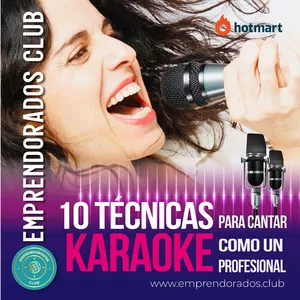 Imagen de portada para Curso online Las 10 técnicas para Cantar Karaoke como un Profesional.