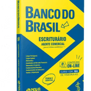 Imagem principal do produto MATERIAL DO CONCURSO DO BANCO DO BRASIL. ESCRITURÁRIO