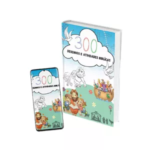 Imagem do curso 300 desenhos e atividades Bíblicas