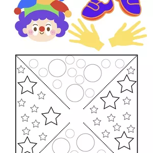 Imagem de capa para o Ebook Palhacinho Cata-vento