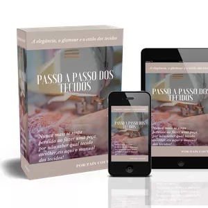 Imagem de capa para o Ebook Passo a Passo dos Tecidos
