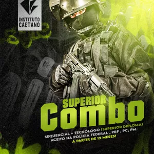 Imagem de capa para o Curso online Superior Combo (Sequencial+Tecnólogo) . PF, PRF, PC, PM