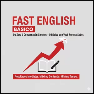 Imagem de capa para o Ebook Aprenda o básico do inglês mais rápido