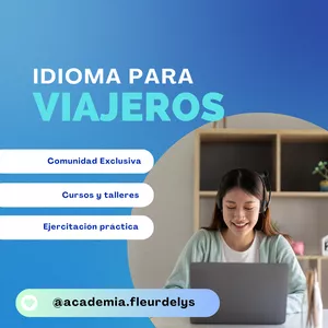 Imagen de portada para Curso online Idioma para viajeros: Aprende francés en 90 días.