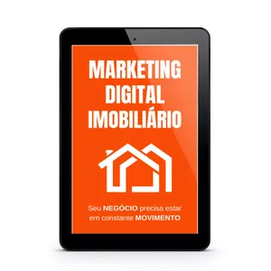 Imagem de capa para o Ebook Marketing Digital Imobiliário