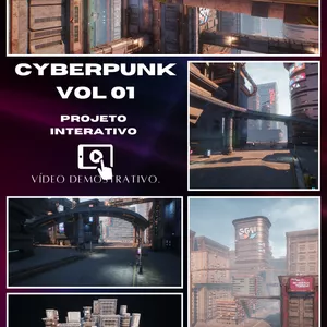 Imagem de capa para o Curso online CYBERPUNK VOL1