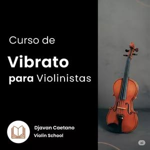 Imagem de capa para o Curso online Arte do Vibrato - Djavan Caetano Violin School