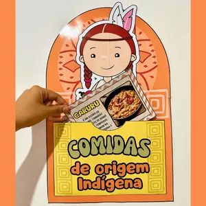 Imagem de capa para o Ebook COMIDAS DE ORIGEM INDÍGENA