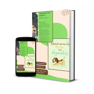 Imagem de capa para o Ebook adestramento de cães -passo a passo