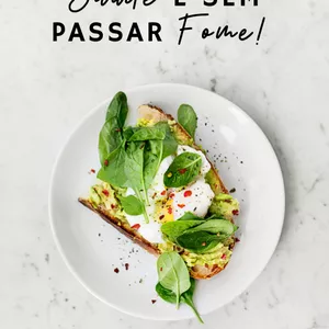 Imagem de capa para o Ebook Emagreça com saúde e sem passar fome! Ebook completo para emagrecimento