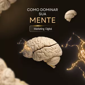 Imagem de capa para o Ebook Domine sua mente com o Marketing Digital.