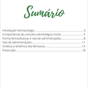 Imagem de capa para o Ebook Farmacologia Odontológica 