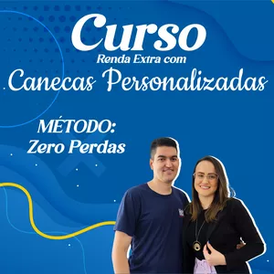 Imagem de capa para o Curso online Renda Extra com Canecas Personalizadas (Método Zero Perdas)