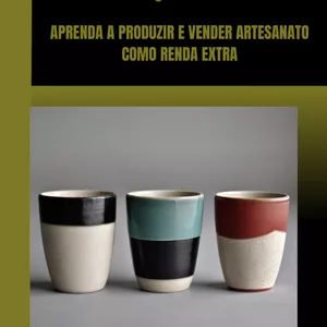 Imagem de capa para o Ebook ARTESANATO LUCRATIVO: APRENDA A PRODUZIR E VENDER ARTESANATO COMO RENDA EXTRA