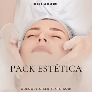 Imagem de capa para o Ebook Pack Estética