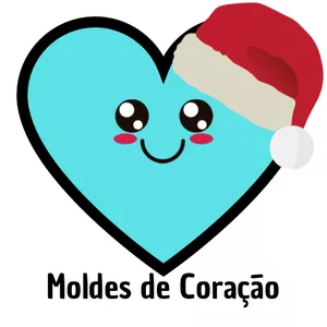 Imagem de capa para o Ebook Moldes de coração para o Natal 