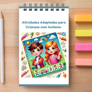 Imagem de capa para o Ebook Caderno de atividades Para crianças com autismo