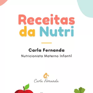 Imagem de capa para o Ebook E-book de receitas práticas da nutri