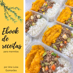 Imagem de capa para o Ebook RECEITAS DE MARMITAS SEMANAIS 
