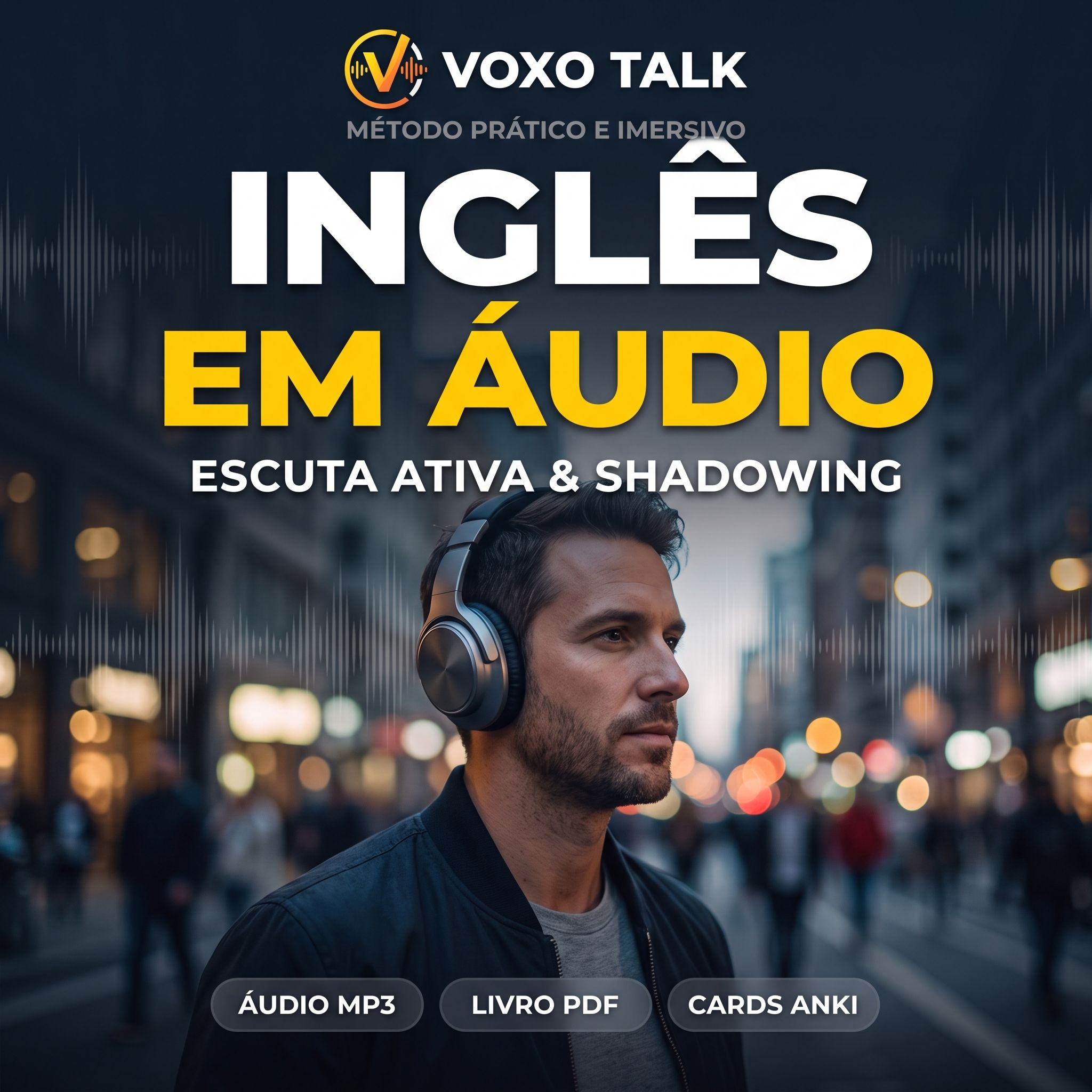 Imagem de Voxo Talk: (Versão A1-A2) Audiolivro para Fluência e Compreensão de Nativos criado por MARCIO SOUZA SILVA na hotmart