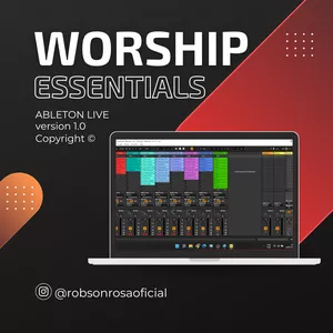 Imagem de capa para o Curso online WORSHIP ESSENTIALS - ABLETON PACK