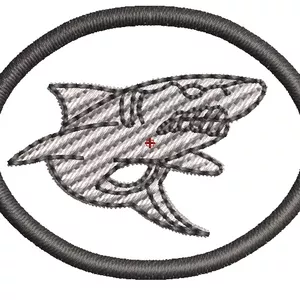 Imagem de capa para o Curso online Matriz de Bordado Especialidade Desbravador Tubarões