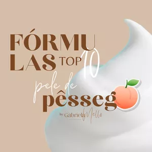 Imagem de capa para o Ebook TOP 10 Fórmulas - PELE DE PÊSSEGO