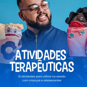 Imagem de capa para o Ebook Atividades terapêuticas -10 Atividades para utilizar com crianças na Psicoterapia Infantojuvenil