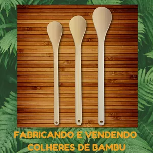 Curso Fabricando e Vendendo Colheres de Bambu