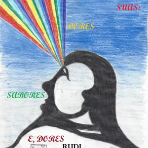 Imagem de capa para o Ebook Amor Incondicional, suas cores sabores e dores