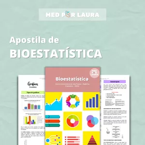 Imagem de capa para o Ebook Apostila de Bioestatística 