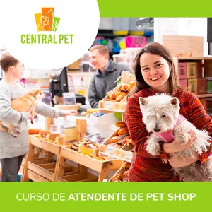 Imagem de capa para o Curso online Curso de Atendente de Pet Shop