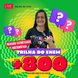 Imagem de capa para o Evento online Revisão estratégica Trilha do ENEM