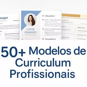 Imagem de capa para o Curso online Modelos de Currículos Profissionais: Destaque-se no Mercado de Trabalho