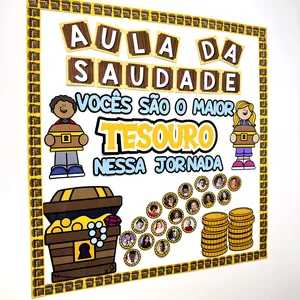 Imagem de capa para o Ebook Baú de Memórias - Aula da Saudade