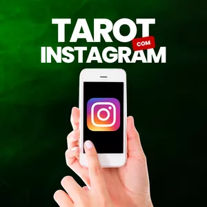 Imagem de capa para o Curso online Tarot com Instagram