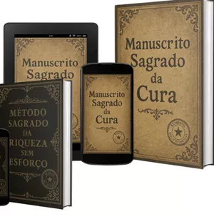 Imagem de capa para o Ebook Manuscrito sagrado da cura - código de Lourdes