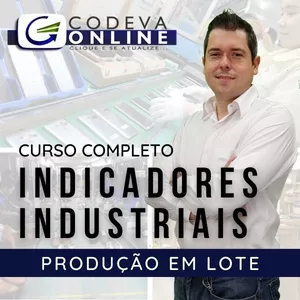 Imagem de capa para o Curso online Curso Indicadores Industriais - Batelada