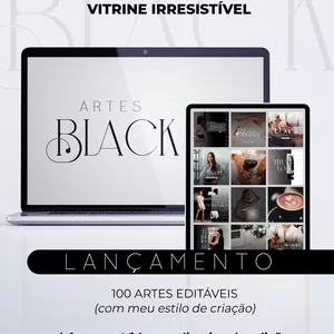 Imagem de capa para o Curso online TEMPLATE BLACK