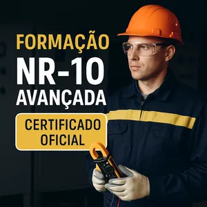 Imagem do curso Formação NR-10 Avançada – Certificado Oficial 
