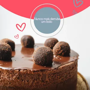 Imagem de capa para o Ebook O bolo sem erro! 